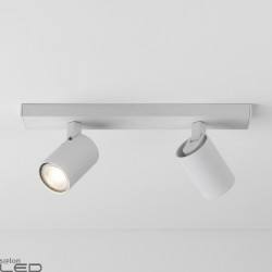 ASTRO ASCOLI Twin series of double indoor ceiling spotlights