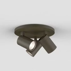 ASTRO ASCOLI Triple Round white, brown, nickel