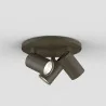 ASTRO ASCOLI Triple Round white, brown, nickel