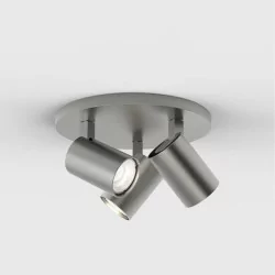ASTRO ASCOLI Triple Round white, brown, nickel