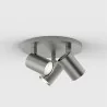 ASTRO ASCOLI Triple Round white, brown, nickel