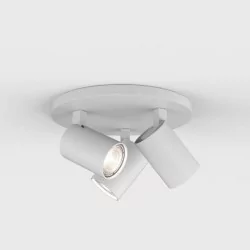 ASTRO ASCOLI Triple Round white, brown, nickel
