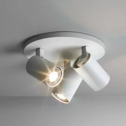 ASTRO ASCOLI Triple Round white, brown, nickel