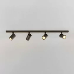 ASTRO ASCOLI Four Bar is a quadruple ceiling spotlight, 4 colors