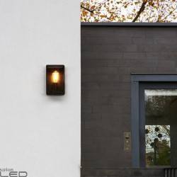ASTRO Homefield 160 external wall sconce brown