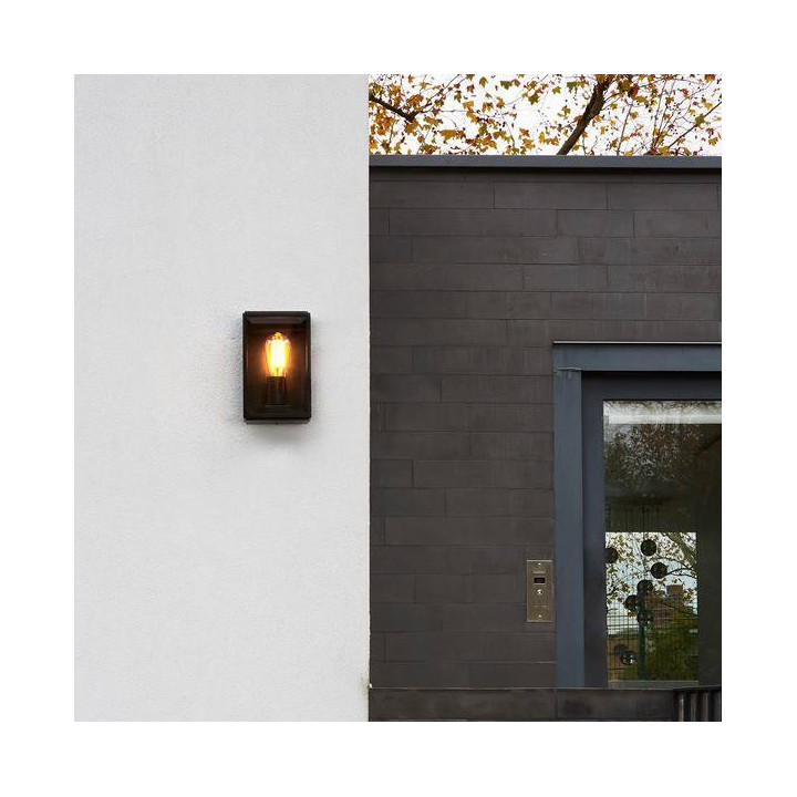 ASTRO Homefield 160 external wall sconce brown