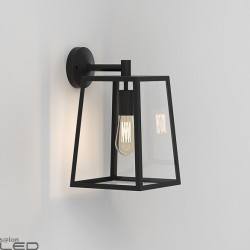 ASTRO Calvi 305 black wall lamp constructed in the shape of a lantern