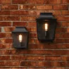 ASTRO RICHMOND Wall 285 outdoor sconce black atmosphere of the 18 century