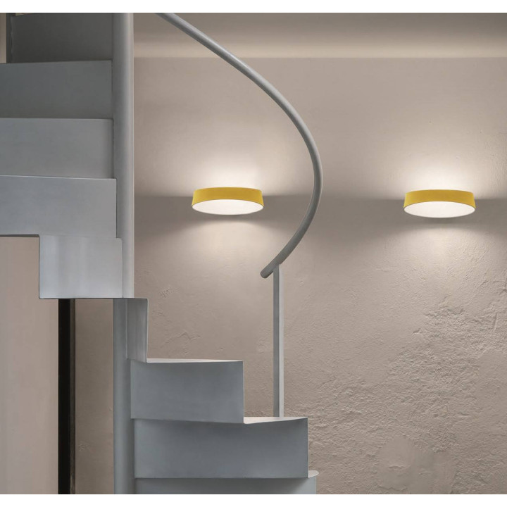 STILNOVO OXYGEN wall LED 17W white, black, yellow, azure