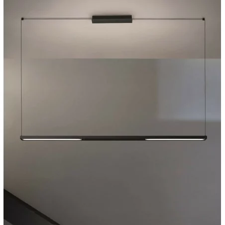 STILNOVO TABLET 8450, 8451 lampa wisząca LED 42W biała, czarna 136cm