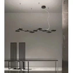 MA&DE QUAD P9 8110, 8111 pendant light white, black 91W