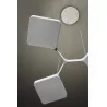 MA&DE QUAD P3 8116, 8117 pendant white, black LED 42W