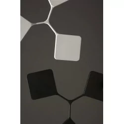 MA&DE QUAD P3 8116, 8117 pendant white, black LED 42W