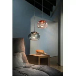 STILNOVO LA MARIEE 8624, 8625, 8626, 8627 glass LED pendant lamp 9W