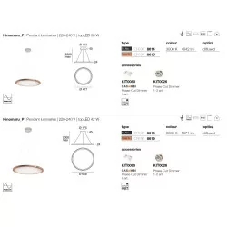 MA&DE HINOMARU pendant LED lamp