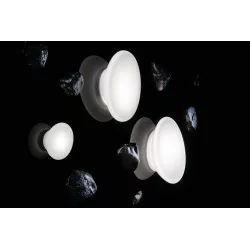 STILNOVO DYNAMIC 7785, 7786, 7787 plafon, kinkiet LED IP44 białe szkło