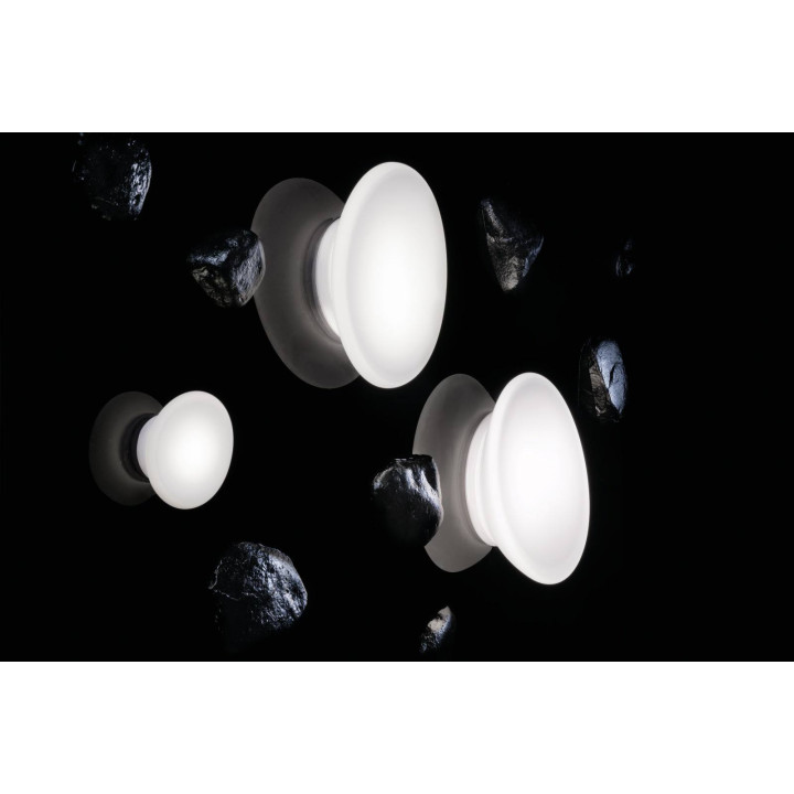 STILNOVO DYNAMIC 7785, 7786, 7787 LED ceiling, wall IP44, white glass