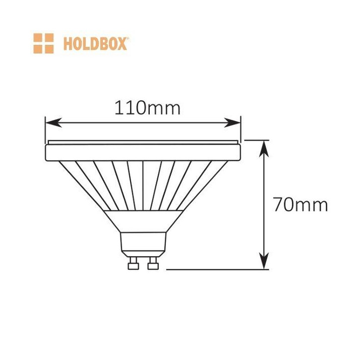 Żar&oacute;wka LED ES111 230V 12W ciepła, naturalna