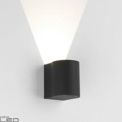 ASTRO DUNBAR 100 aluminum black single-sided LED wall lamp