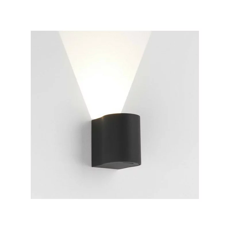 ASTRO DUNBAR 100 aluminum black single-sided LED wall lamp