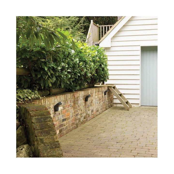 ASTRO SOPRANO black outdoor lamp perfect for the garden IP44