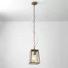 ASTRO Calvi Pendant 215 black, brass 1306003, 1306006