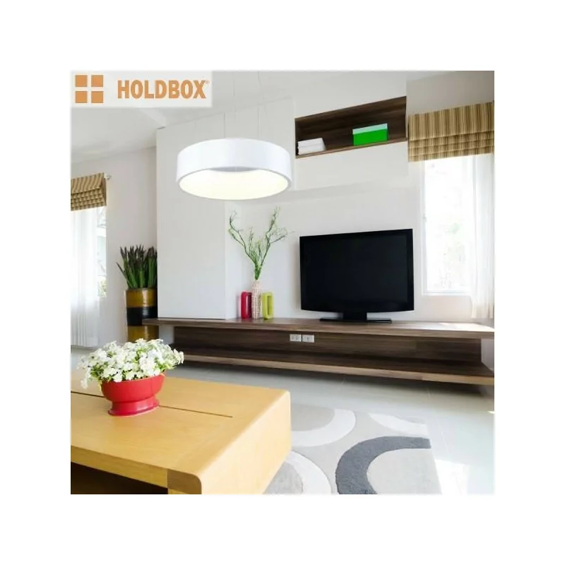 HOLDBOX PULSANO PENDANT 37W white, black LED lamp 3000K