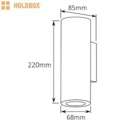 HOLDBOX BARI UP/DOWN GU10 wall