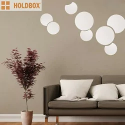 HOLDBOX RODI MOON kinkiet LED biały, czarny