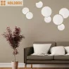 HOLDBOX RODI MOON wall light white, black