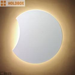 HOLDBOX RODI MOON wall light white, black