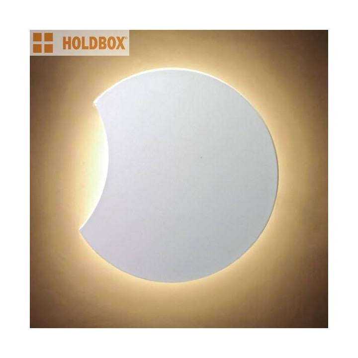HOLDBOX RODI MOON kinkiet LED biały, czarny