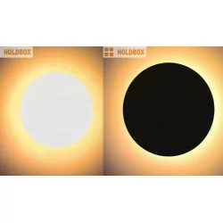 HOLDBOX JESI SUN kinkiet LED biały, czarny