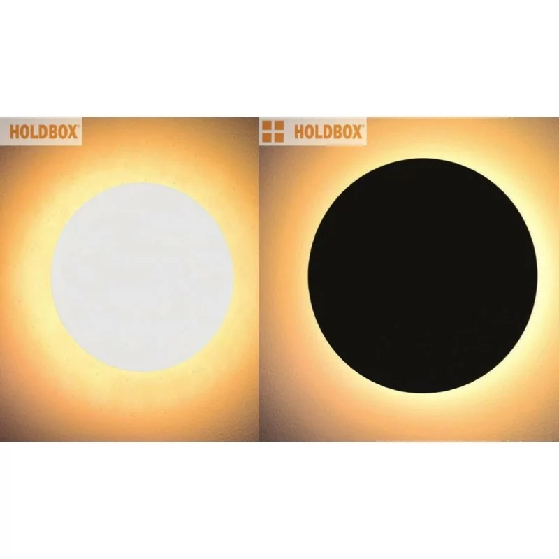 HOLDBOX JESI SUN kinkiet LED biały, czarny