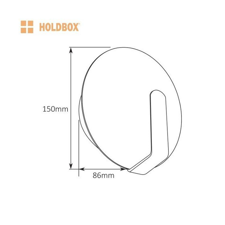 HOLDBOX ALBA wall light LED 5W white, black-gold