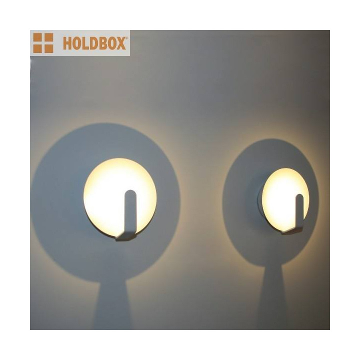 HOLDBOX ALBA wall light LED 5W white, black-gold