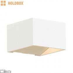 HOLDBOX TODI wall white, black, black-gold