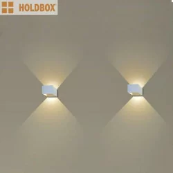 HOLDBOX TODI wall white, black, black-gold