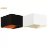 HOLDBOX TODI wall white, black, black-gold