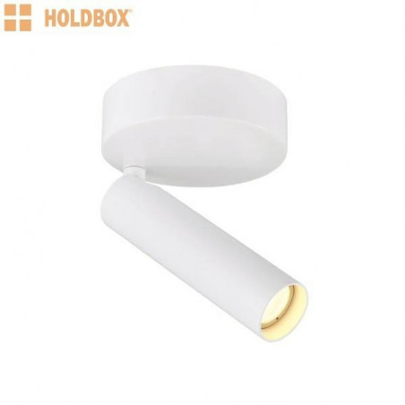 HOLDBOX MILANO lampa ścienna lub sufitowa LED biała, czarna