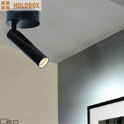 HOLDBOX MILANO lampa ścienna lub sufitowa LED biała, czarna