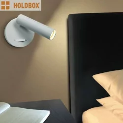 HOLDBOX MILANO BED SIDE 5W lamp LED