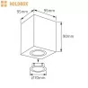 HOLDBOX Cube S-GU10 ceiling lamp