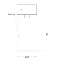 LEDS-C4 ATOM 15-648 LED lamp wall or ceiling 7,5W