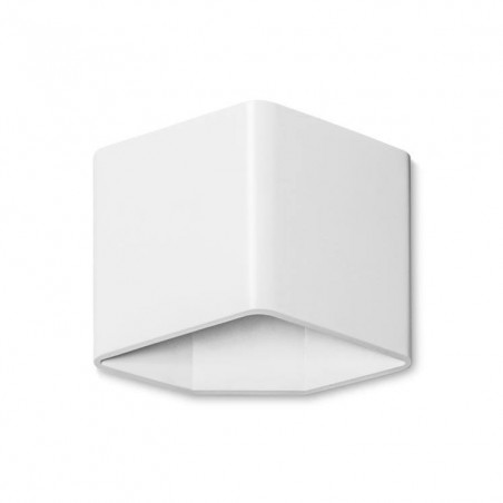LEDS-C4 JET 05-3980 wall light 7,5W white, alu brushed