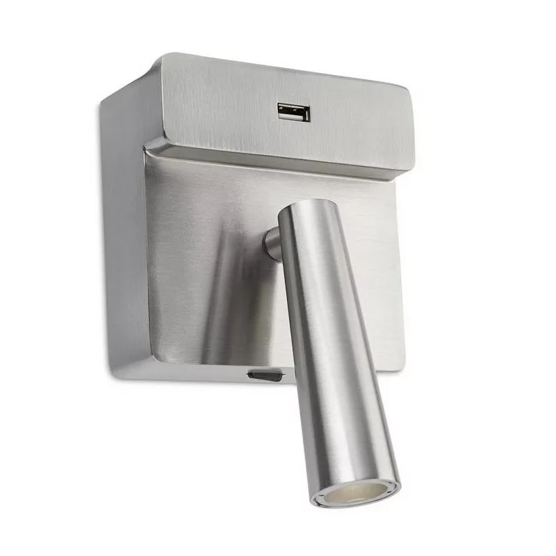 LEDS-C4 GAMMA USB 05-6424 wall light LED white, nickel