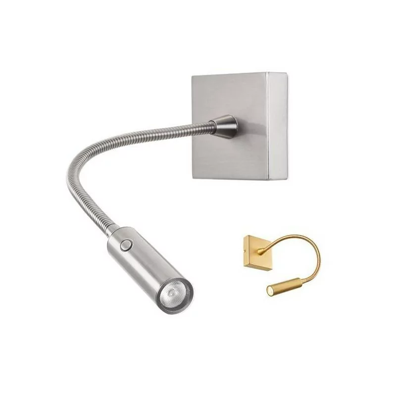 LEDS-C4 TIP wall light LED nickel satin