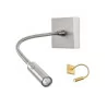 LEDS-C4 TIP wall light LED nickel satin