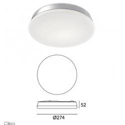 LEDS-C4 CIRCLE 15-6429-21-F9 plafon łazienkowy LED 27,4cm
