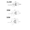 LEDS-C4 Hubble COB LED reflektor IP65 33W, 52W 3000K, 4000K
